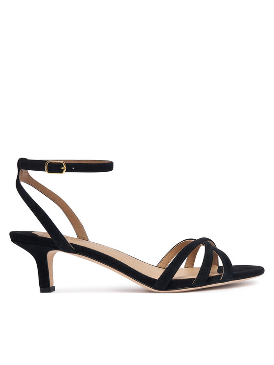 LAUREN RALPH LAUREN Сандали LAUREN RALPH LAUREN Kendyl Kitten 802P06395008 Черен