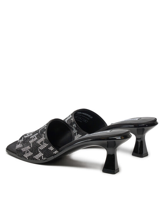 KARL LAGERFELD Natikači KARL LAGERFELD KL30112 Črna