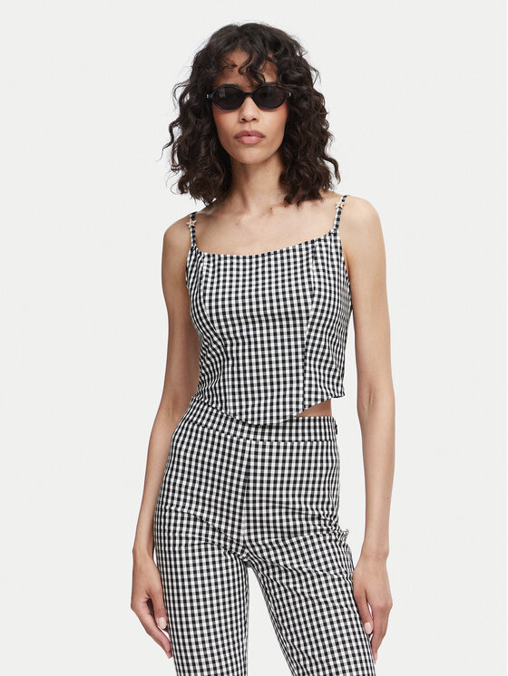 Guess Guess Top W6YH94 W4487 Negro Slim Fit