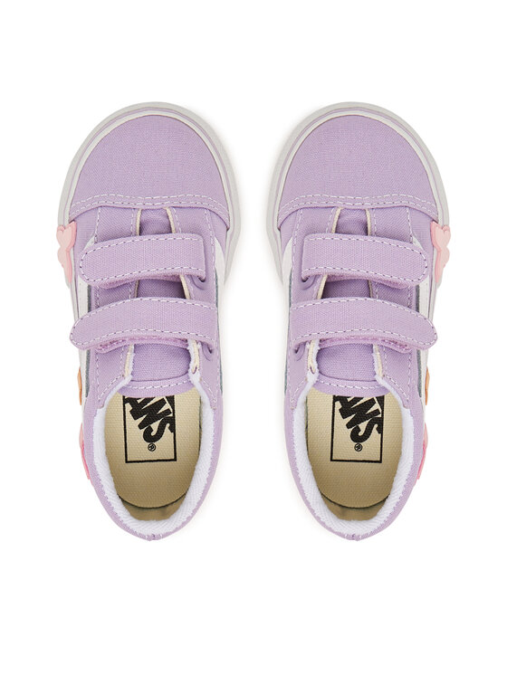 Vans Tenis superge Vans Old Skool V Butterfly VN000EFHFSF1 Vijolična