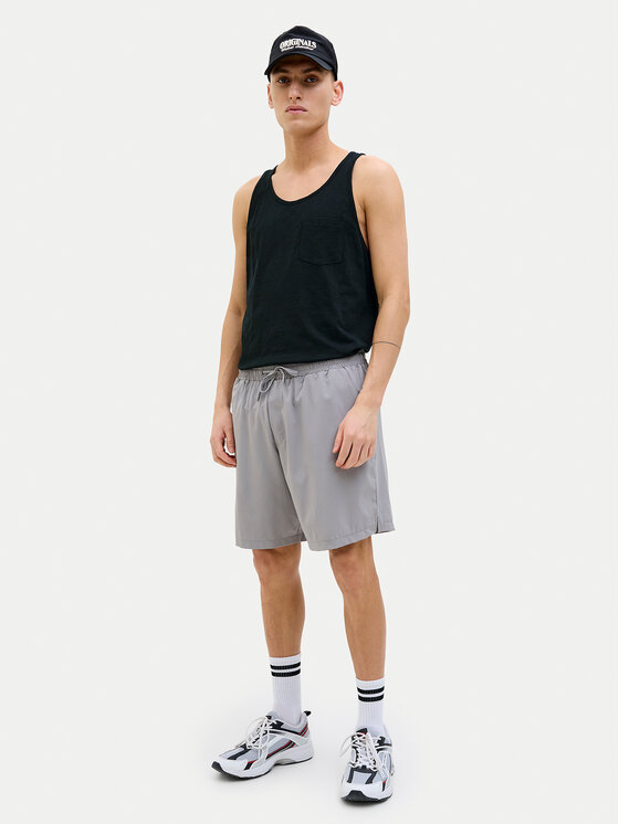 Jack & Jones Jack & Jones Майка Varenna 12273165 Чорний Regular Fit