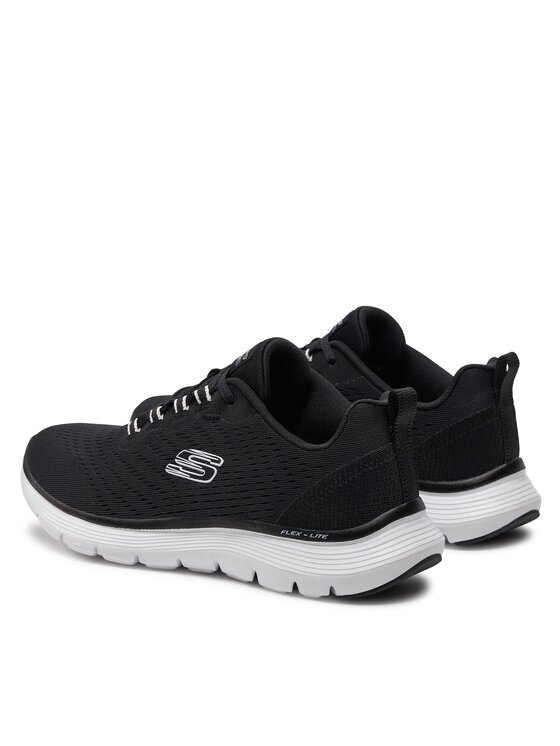Sneakersy Skechers Flex Appeal 5.0- 150201/BKW Černá | Eobuv.cz