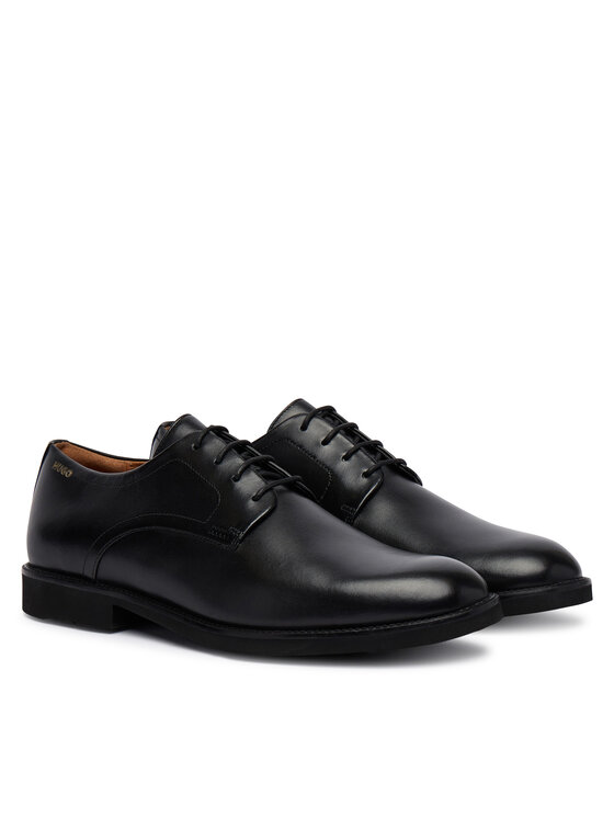HUGO Туфлі HUGO Ginsby derb 50573074 Чорний
