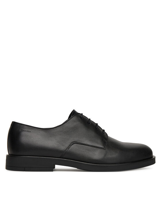 Calvin Klein Scarpe basse Calvin Klein Flex Dress Derby 4Holes Lth HM0HM01895 Nero
