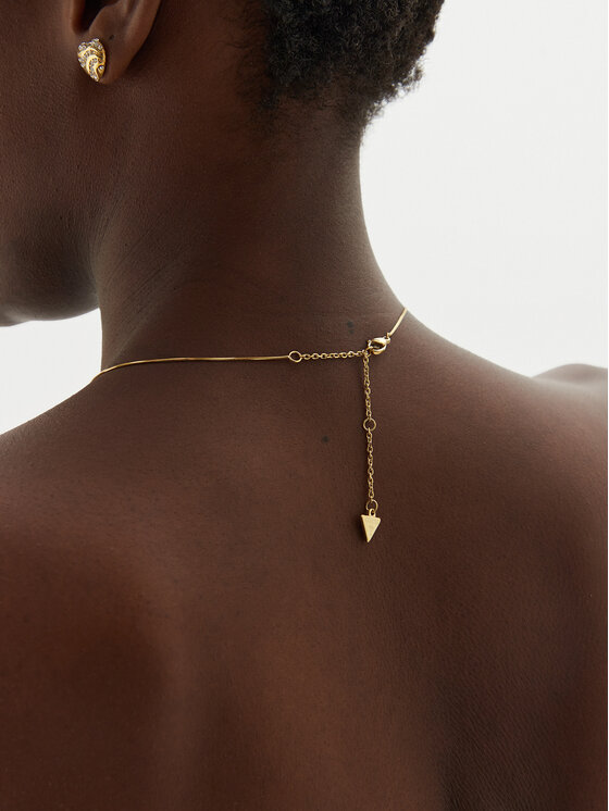 Guess Náhrdelník Guess JUBN04 501JW Zlatá