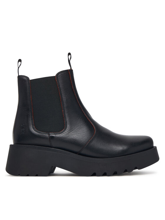 Fly London Gležnjarji Chelsea Fly London Medifly P144789015 Bordo rdeča