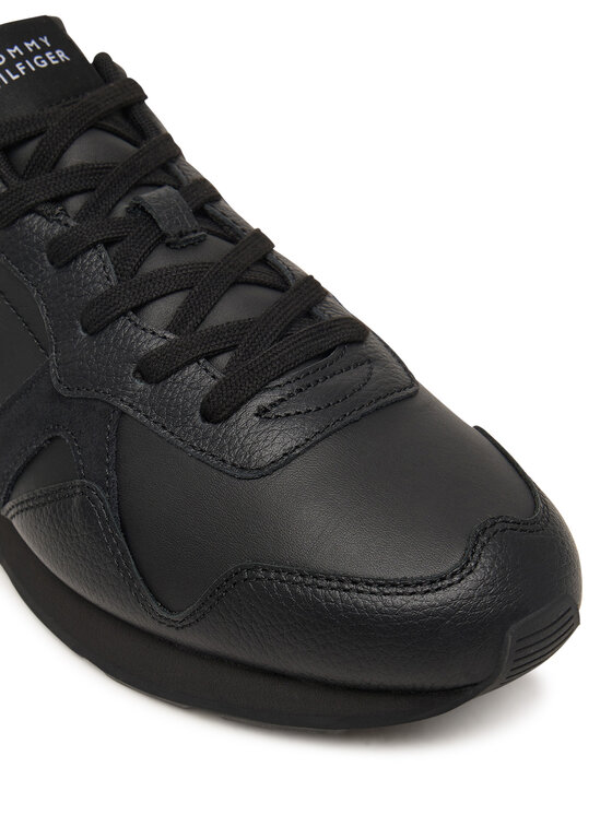 Tommy Hilfiger Αθλητικά Tommy Hilfiger T Hilfiger Core Lth Runner FM0FM06002 Μαύρο