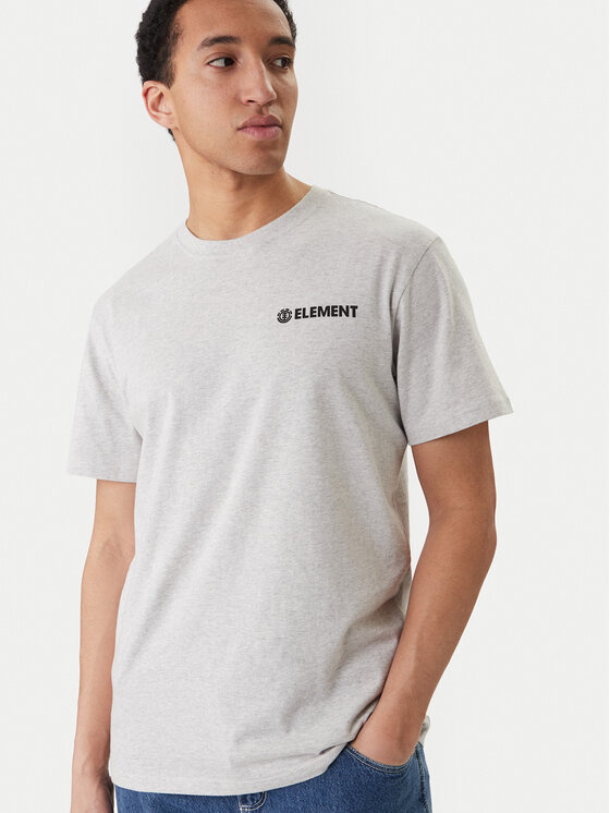 Element Element Camiseta Blazin Chest ELYZT00595 Gris Regular Fit