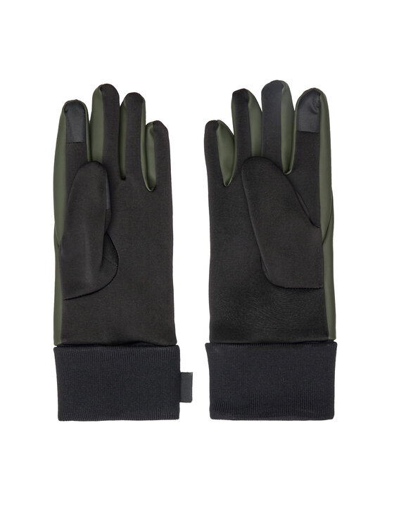 Rains Cimdi Rains 16720 Zaļš