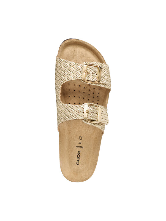Geox Šľapky Geox D Brionia D35LSL 00047 C2012 Zlatá