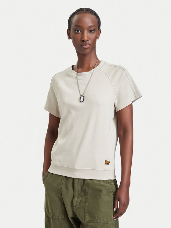G-STAR G-STAR Camiseta Raglan D24512-D976 Beis Regular Fit
