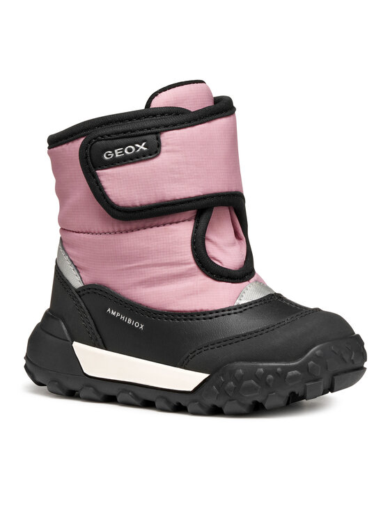 Geox Cizme de zăpadă Geox B Trekkyup B Ab B566MA 054FU C0724 S Negru