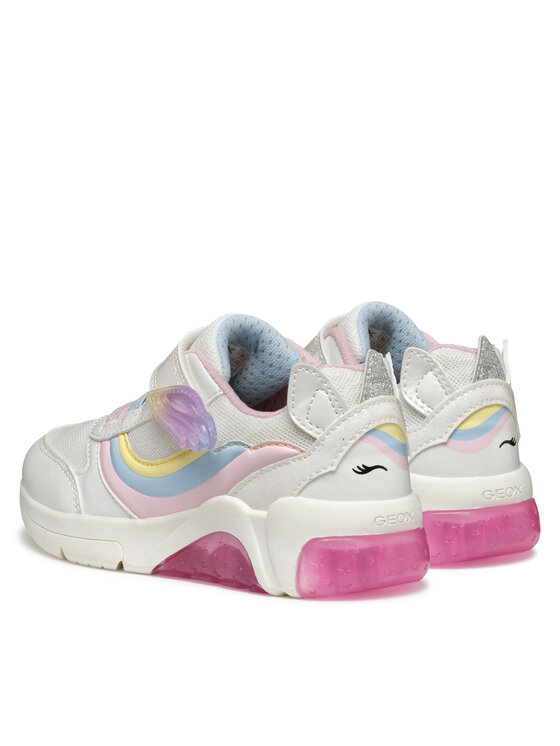 Geox Sneakersy Geox J Fadinlight J55M4A 0KNGN C0653 D Biela