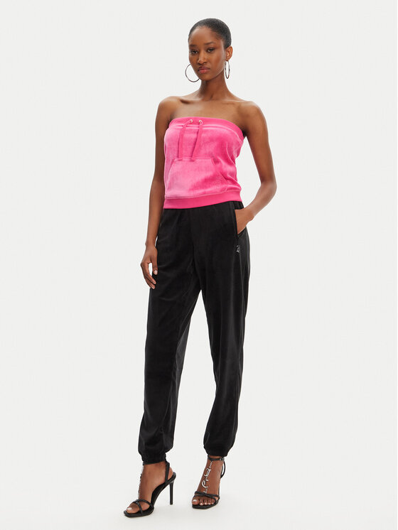 Juicy Couture Juicy Couture Топ Heritage JCGCT125023 Рожевий Slim Fit