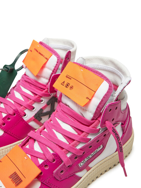 Off-White Sneakersy Off-White OWIA112S23LEA0010132 Różowy