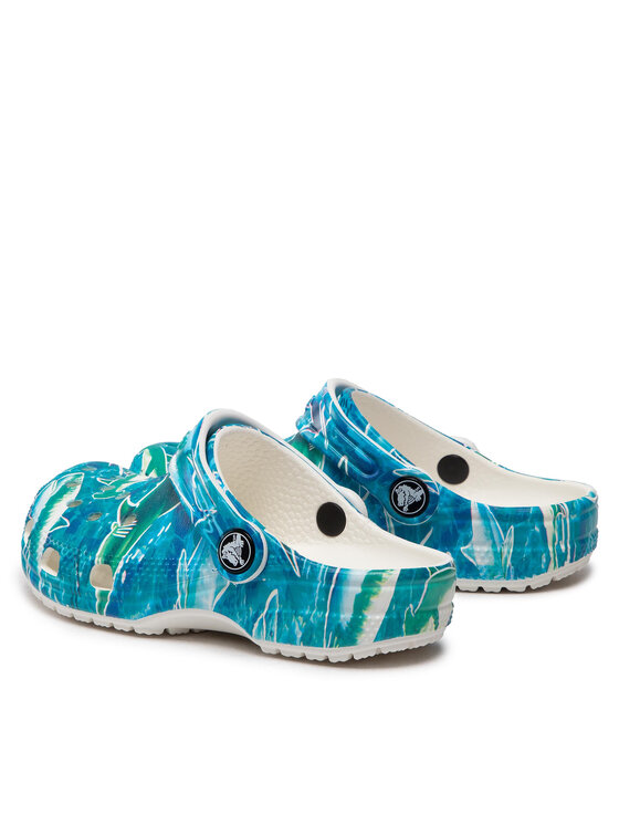 Nazouváky Crocs Classic Pool Party Clog K 207826 Modrá | Eobuv.cz