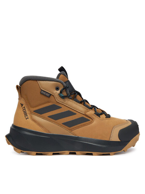 adidas Трекінгові черевики adidas Terrex Winter Leather Mid Cut Rain.Rdy Cold JR5297 Коричневий