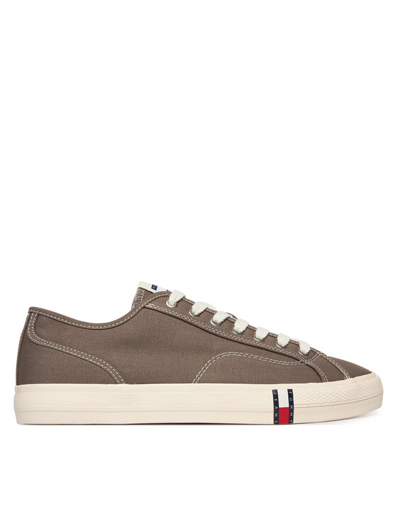 Tommy Jeans Tenis superge Tommy Jeans Archive Vulc Y2K EM0EM01674 Rjava