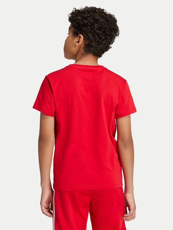 adidas adidas T-Shirt adicolor Trefoil IY7423 Rot Regular Fit