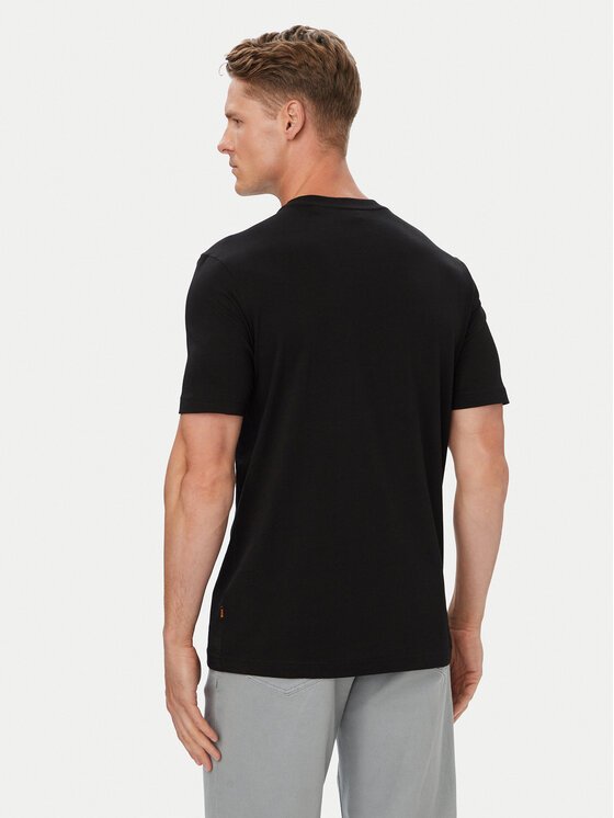 BOSS BOSS Camiseta Te Motors 50566627 Negro Regular Fit