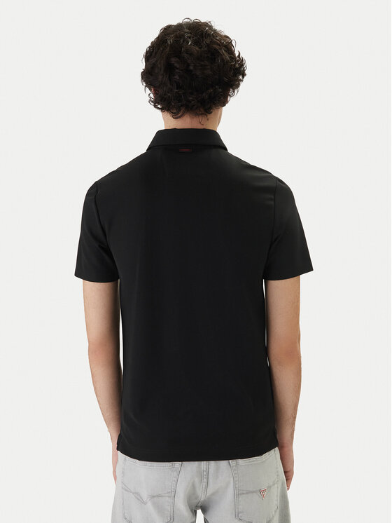Guess Guess Polo M6RP02 KD202 Negro Slim Fit