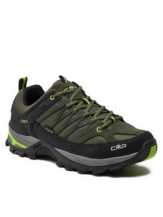 CMP Трекінгові черевики CMP Rigel Low Trekking Wp 3Q54457 Хакі