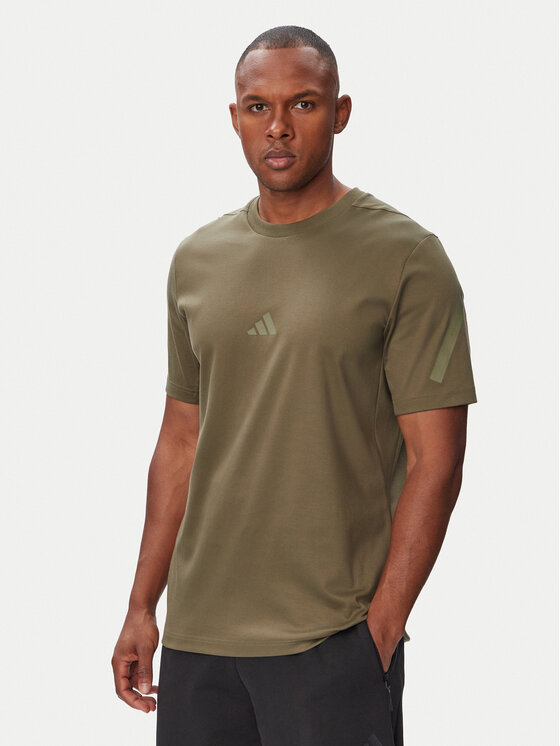 adidas adidas Camiseta Z.N.E. KF3802 Caqui Regular Fit