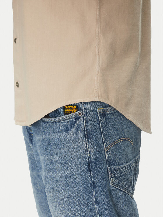 G-STAR G-Star Raw Πουκάμισο Marine D19751-D454 Μπεζ Slim Fit