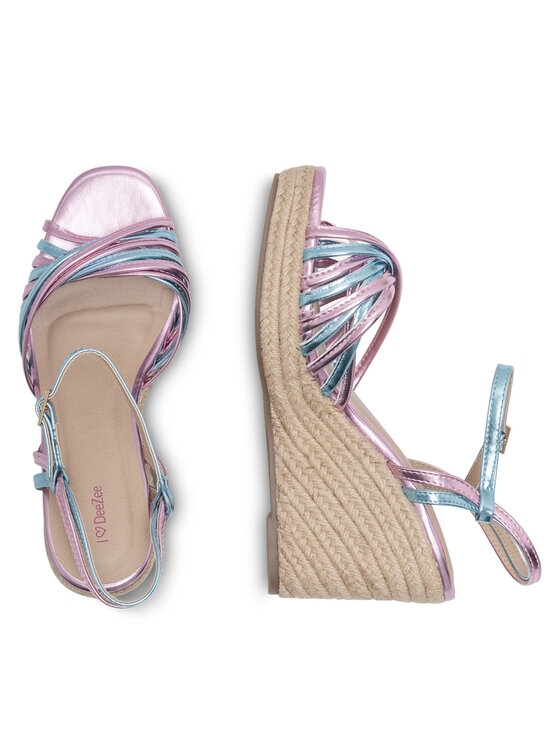 DeeZee Espadrilky DeeZee WYL2610-01 Ružová