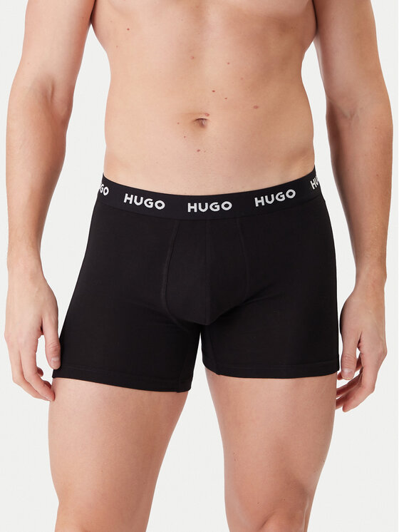 HUGO HUGO Conjunto de calzoncillos boxer Triplet 50532613 Negro
