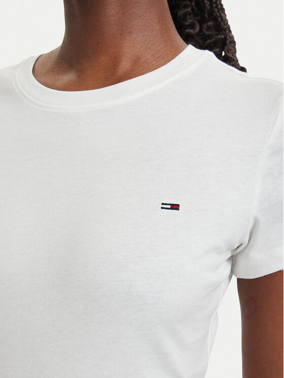Tommy Jeans Tommy Jeans Conjunto de camisetas DW0DW21366 Blanco Slim Fit