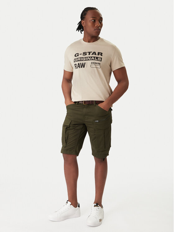 G-STAR G-Star Raw Футболка Originals D25969-C506 1214 Бежевий Regular Fit