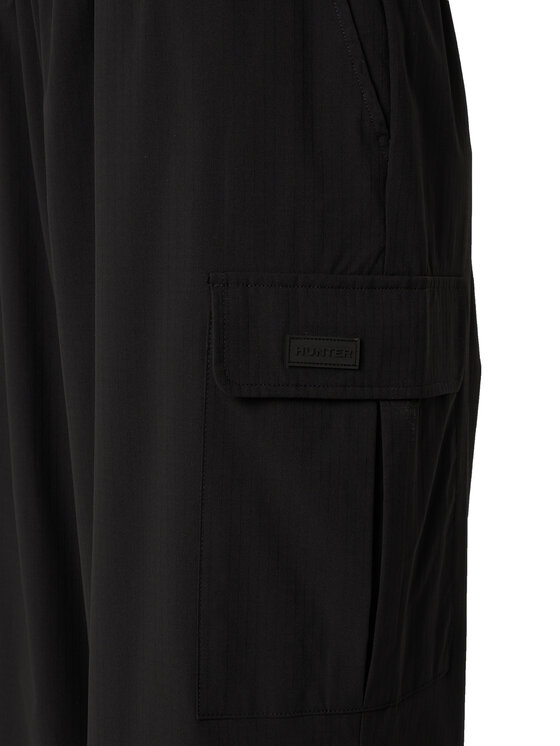 Hunter Hunter Hlače 62SPDD1000 Crna Regular Fit