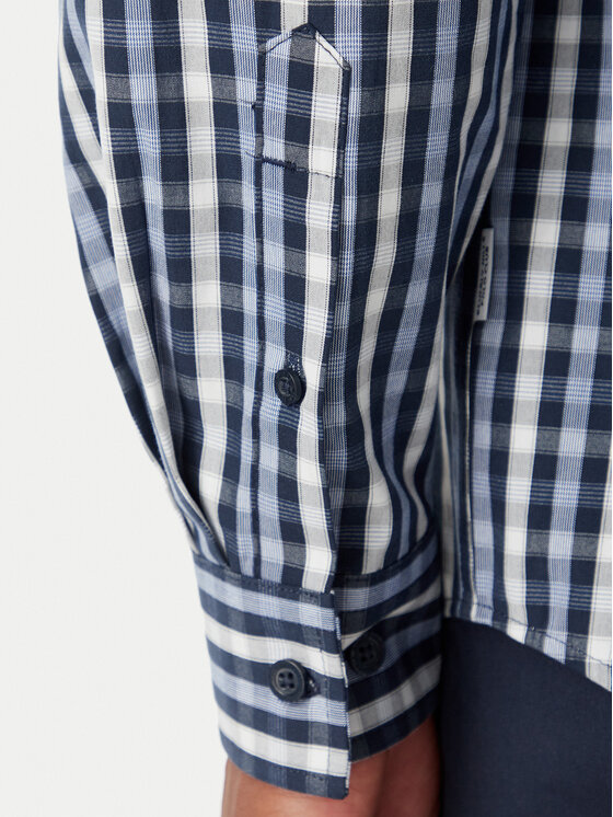 Beverly Hills Polo Club Beverly Hills Polo Club Camisa P-SS26M-BRASS Azul marino Regular Fit