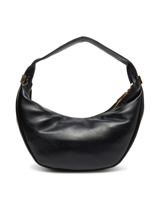 Calvin Klein Kabelka Calvin Klein Pinched Soft Crescent Sm LV04F3010G Čierna