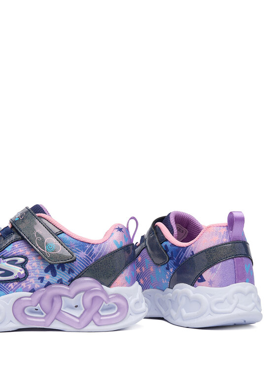 Skechers Снікерcи Skechers Infinite Heart Lights 303261L/NVMT Фіолетовий