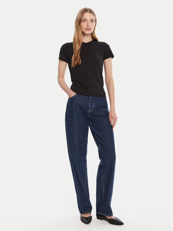 Calvin Klein Calvin Klein Majica LV044C216G Črna Regular Fit