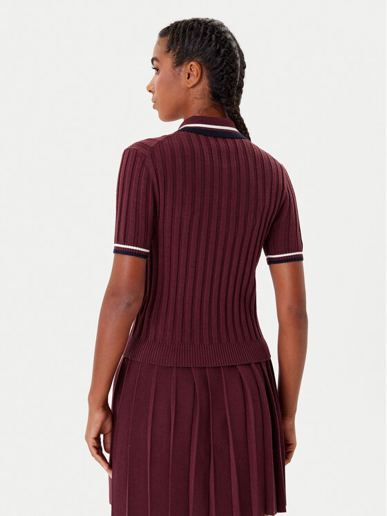 Guess Guess Polo V5BP04 Z1152 Tamnocrvena Regular Fit