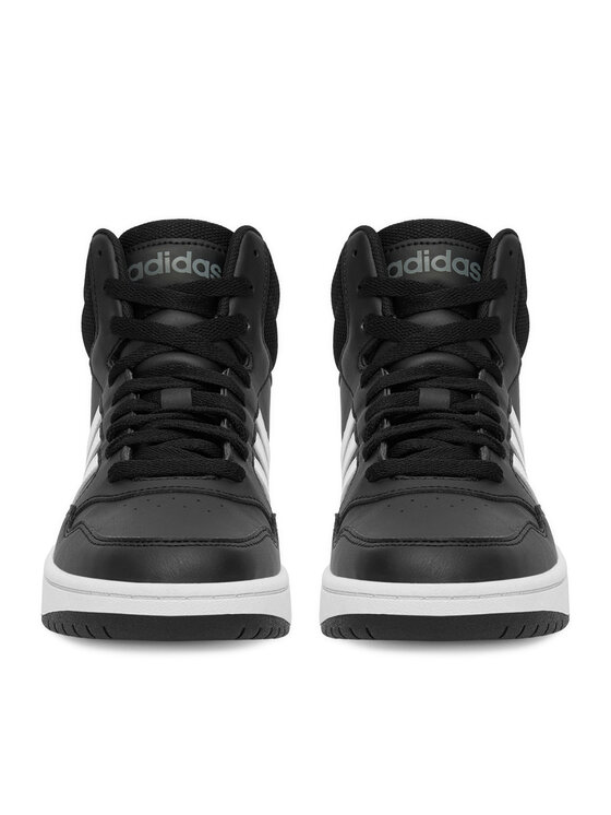 adidas Снікерcи adidas HOOPS MID 3.0 K GW0402 Чорний