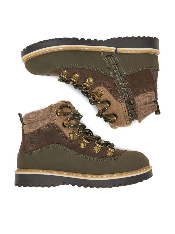 G-Star Raw Šnurovacia obuv G-Star Raw EO AVO-208-190 Kaki