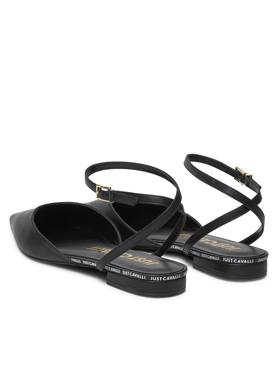 Just Cavalli Baleríny Just Cavalli 78RA3S72 ZPA33 Čierna