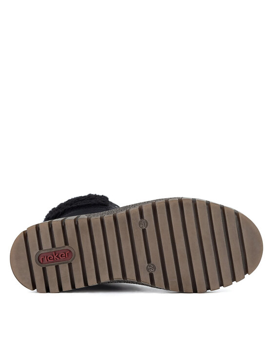 Rieker Bakancs Rieker Y3467-00 Fekete