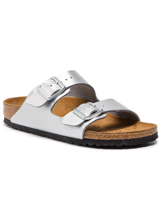 Birkenstock Шльопанці Birkenstock Arizona Bs 1012283 Срібний