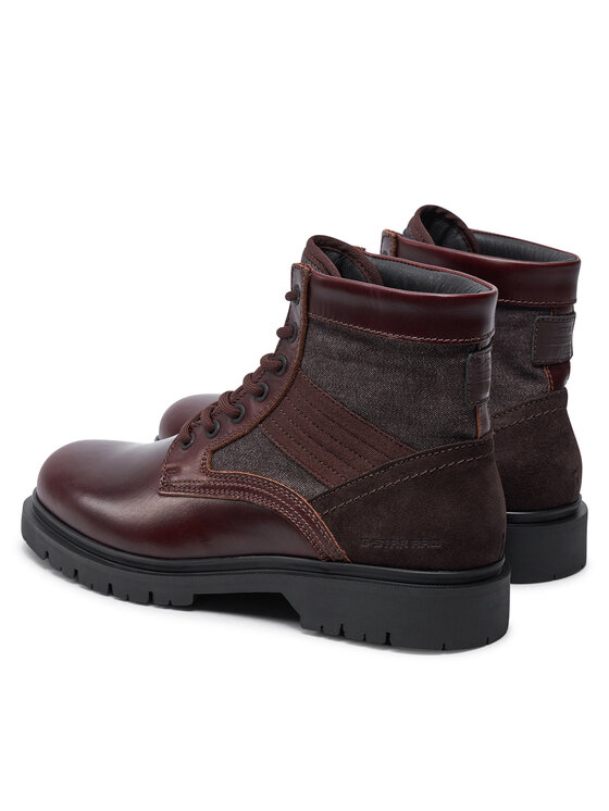 G-STAR Черевики G-Star Raw Tyler Boot Mid M D25777 Бордовий
