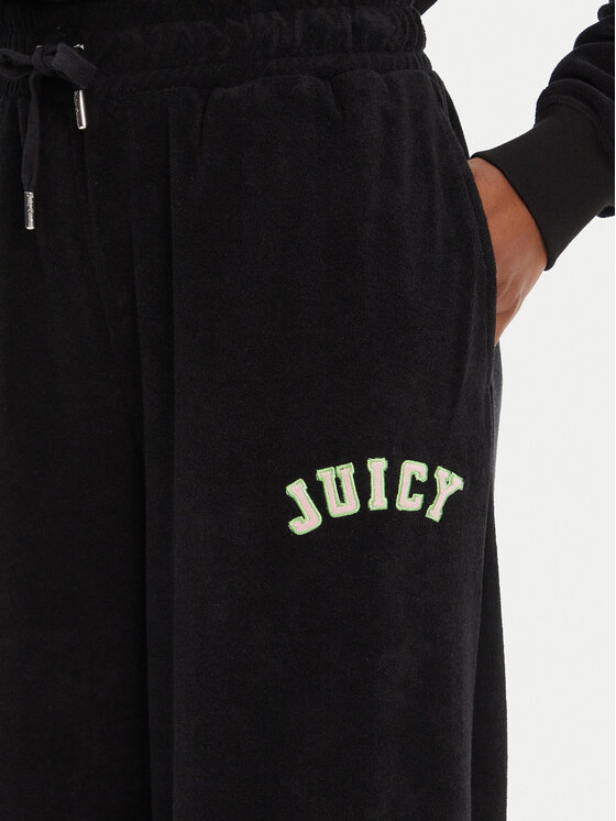 Juicy Couture Juicy Couture Jogginghose Regan JCWBJ125335 Schwarz Wide Leg