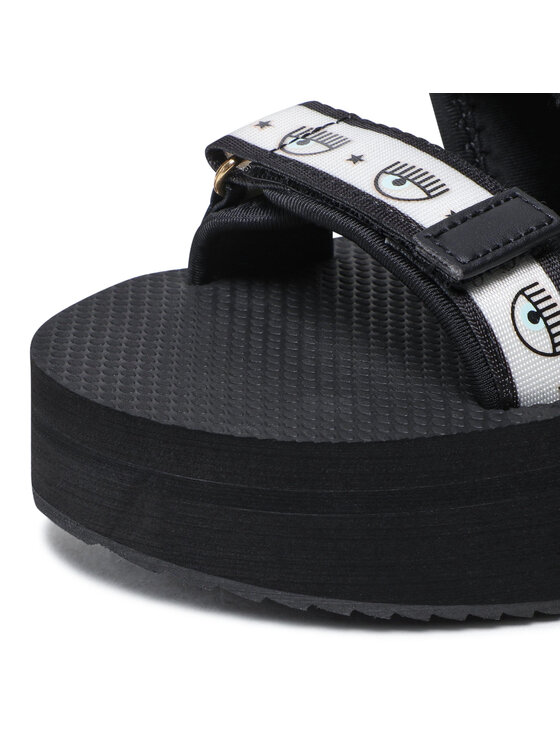 Chiara Ferragni Sandales Chiara Ferragni CF2961-001 Melns