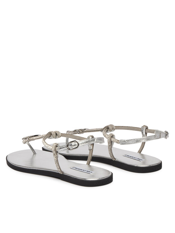 KARL LAGERFELD Босоніжки KARL LAGERFELD Olympia II KL87416 Срібний