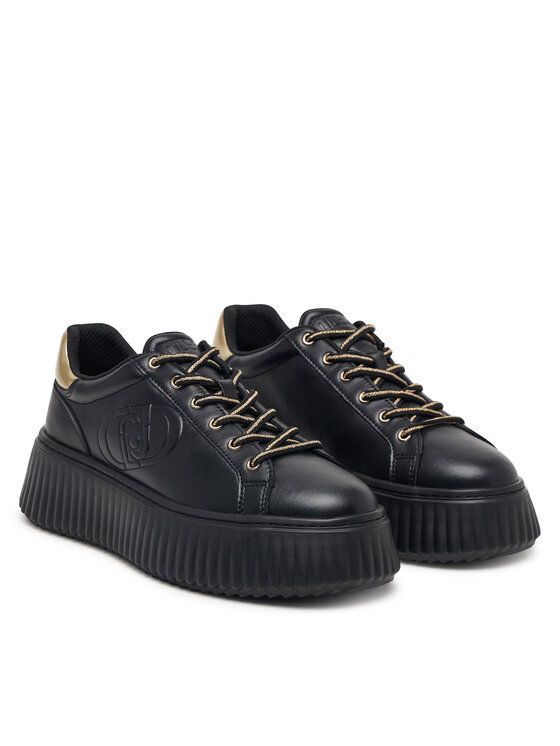 Liu Jo Sneakersy Liu Jo Elodie 01 BF6059 P0102 Czarny