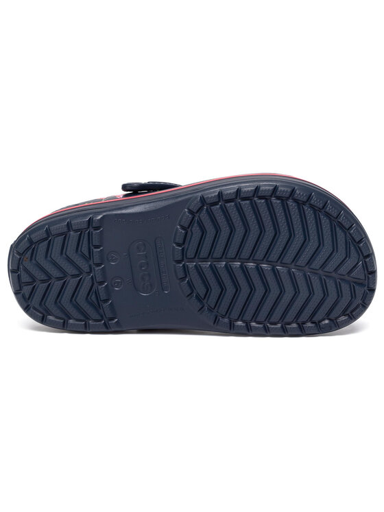 Crocs Şlapi Crocs Crocband Printed Clog 205834 Bleumarin