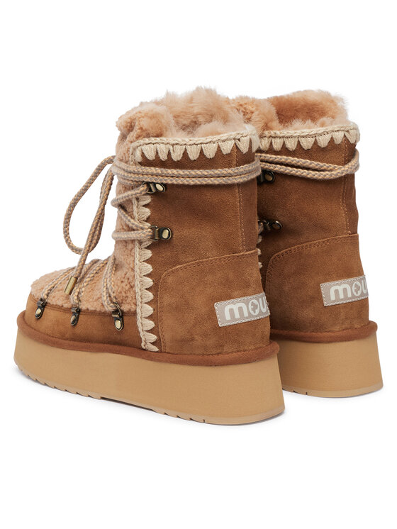 Mou Stivali da neve Mou Mini Eskimo FW681014M Marrone scuro